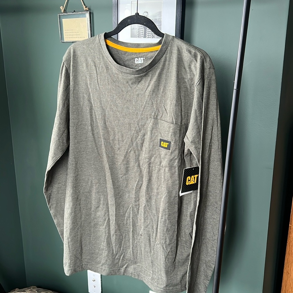 CAT mens long sleeve